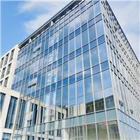 太阳能薄膜发电幕墙 透光玻璃定制 bipv幕墙设计方案