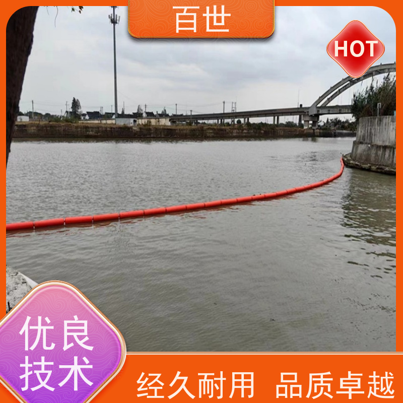 百世 泥石流多发区 警示浮筒 水下挂网 钢丝绳锚固