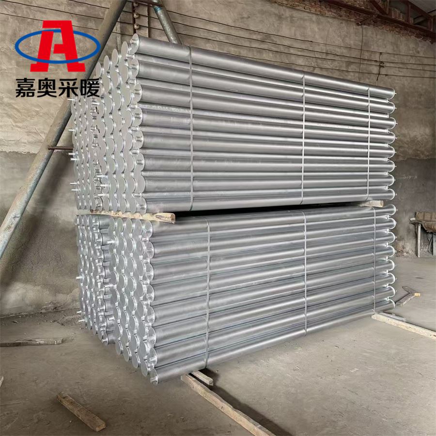 花卉大棚用光排管散热器a型b型安装