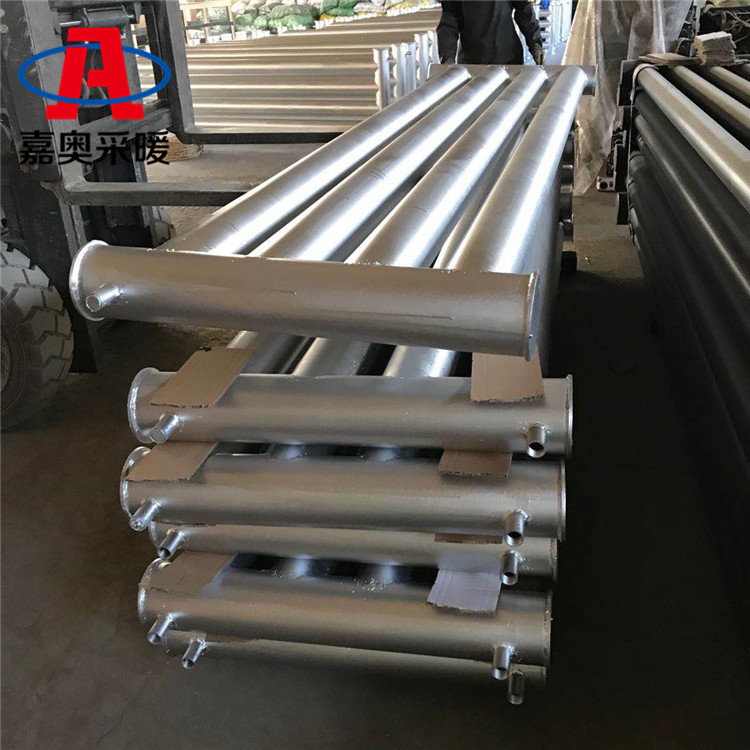 花卉大棚用三管式光管暖气片 温室大棚用光排管暖气片