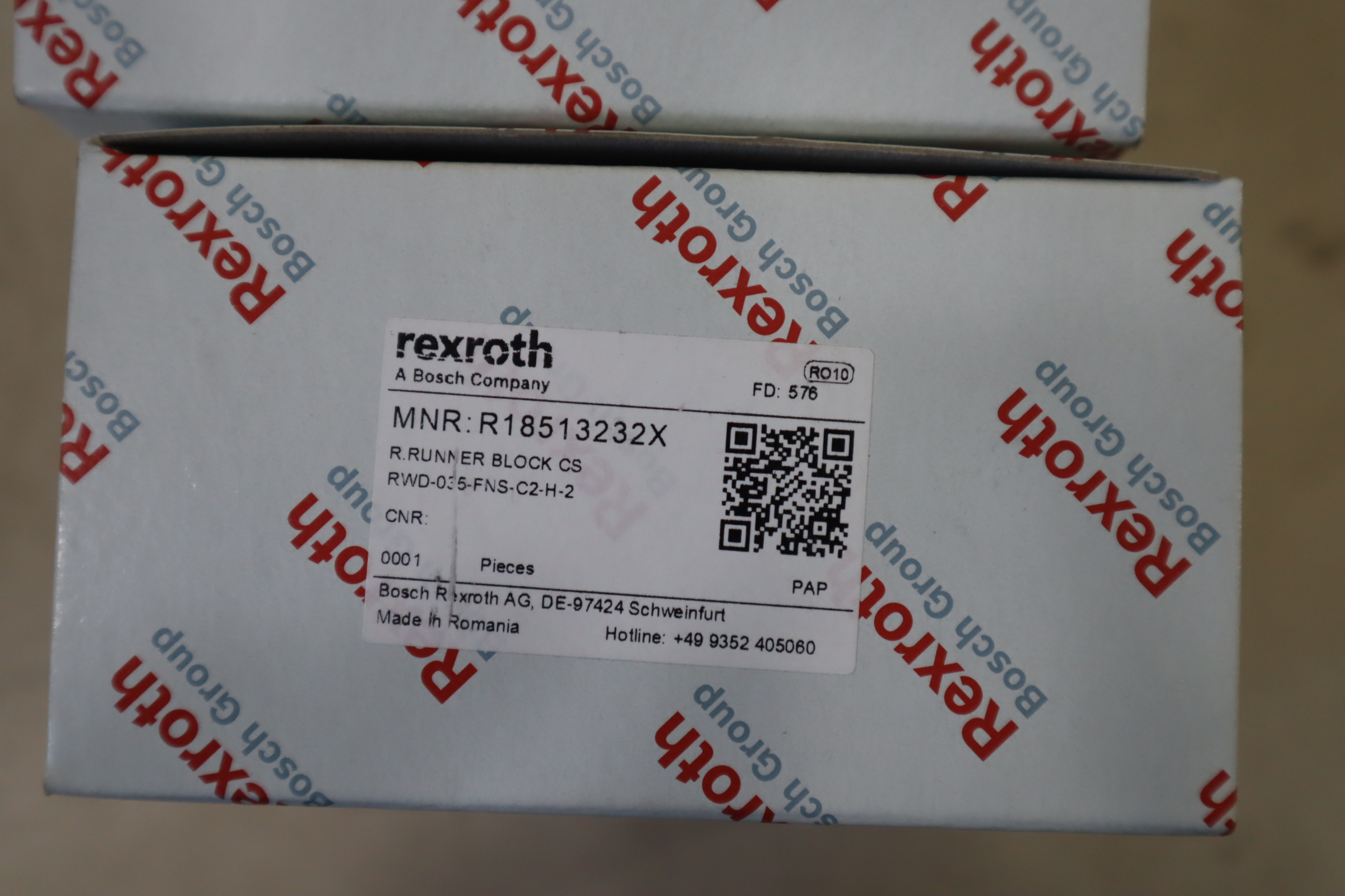 R18513232X RWD-035-FNS-C2-H-2 力士乐REXROTH滑块