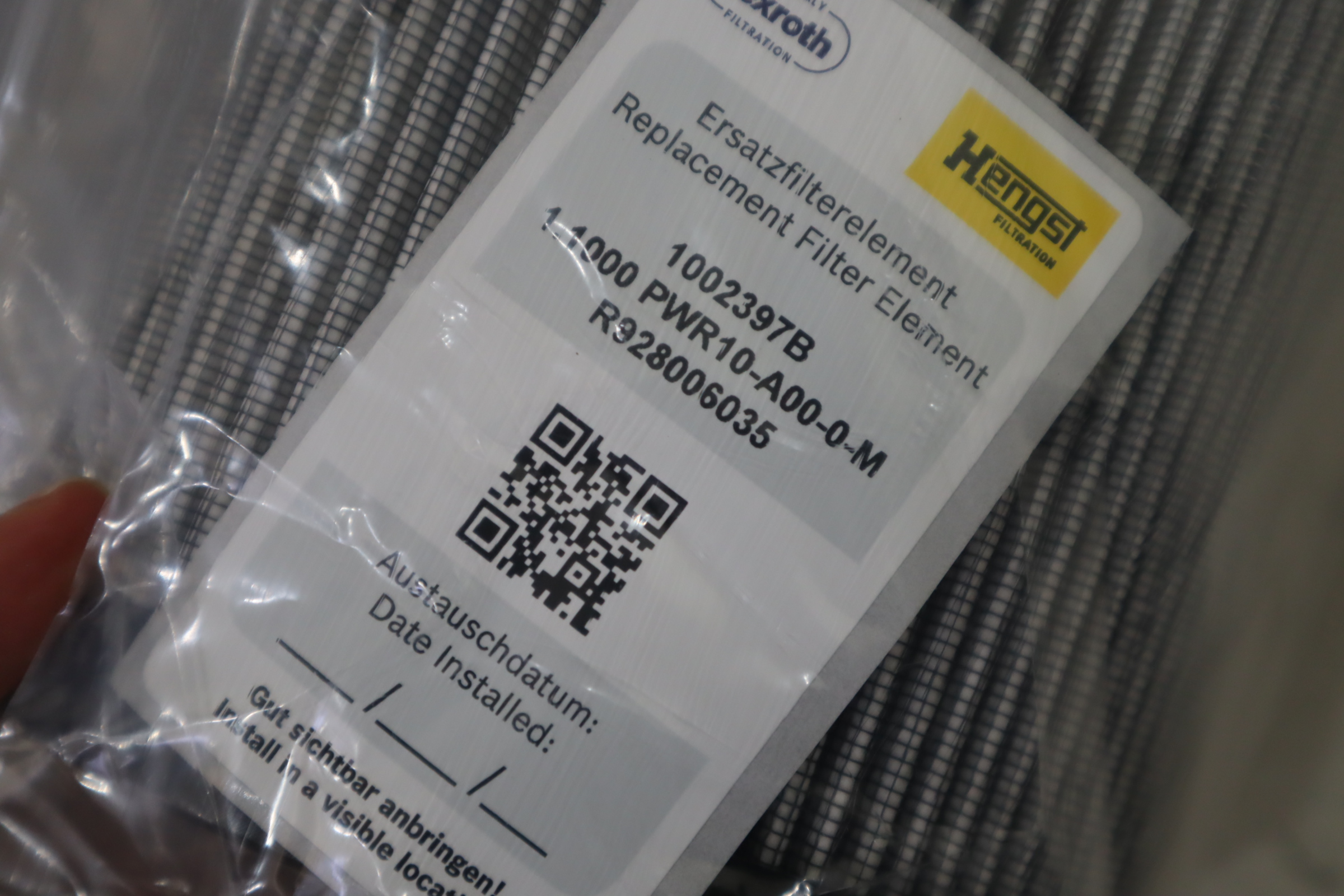 1002397B R928006035 1.1000 PWR10-A00-0-M 汉格斯特HENGST滤芯