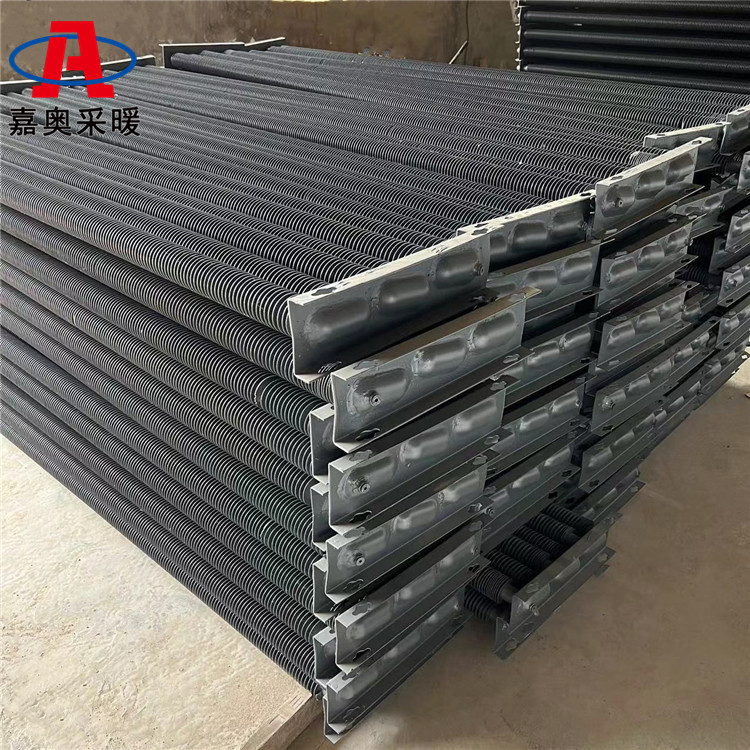 厂房车间用钢铝复合翅片管散热器 异型翅片管散热器规格参数
