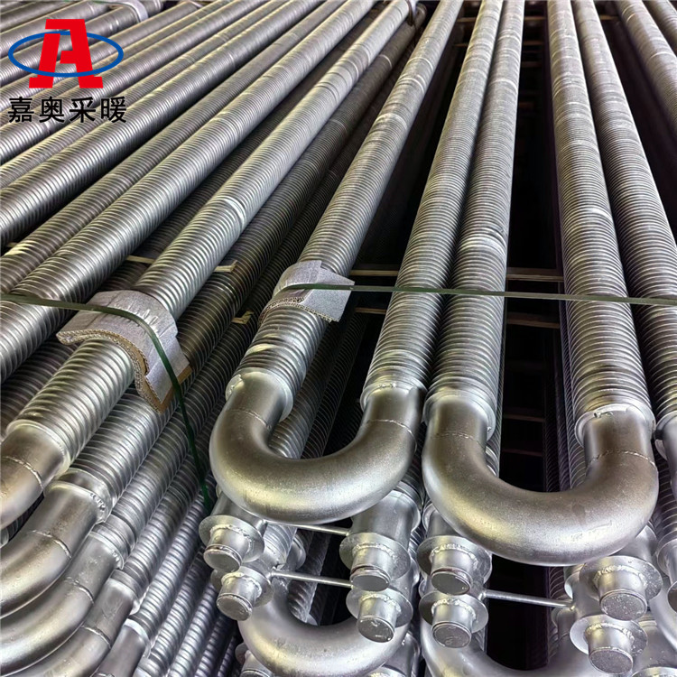 花卉大棚用高频焊翅片管散热器 外罩式翅片管散热器价格多少