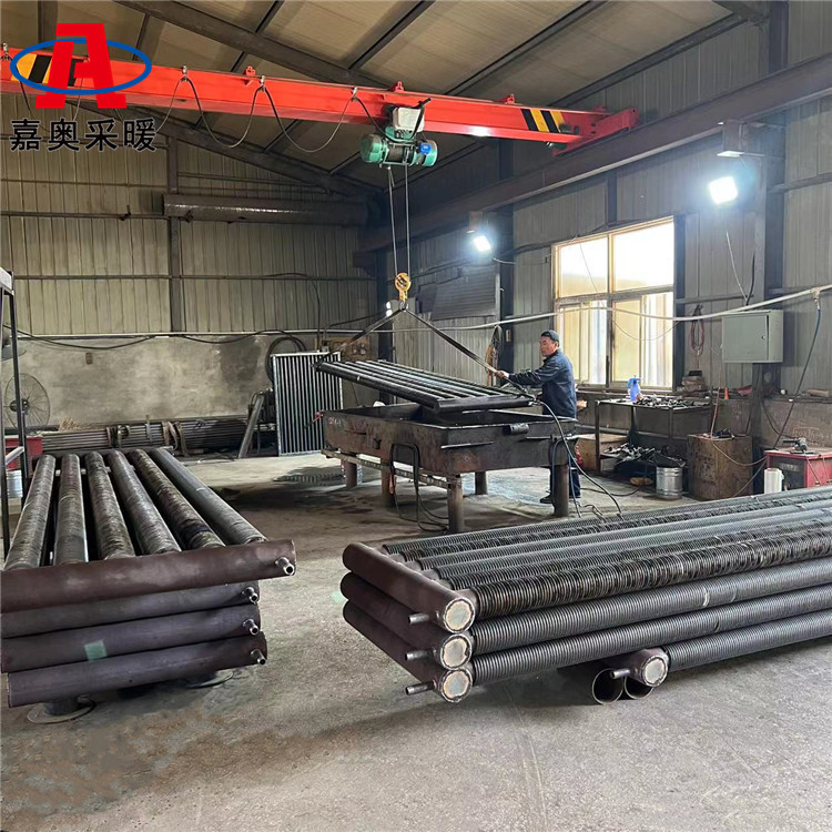 花卉大棚钢管铝翅片管散热器 DN25翅片管散热器怎么选