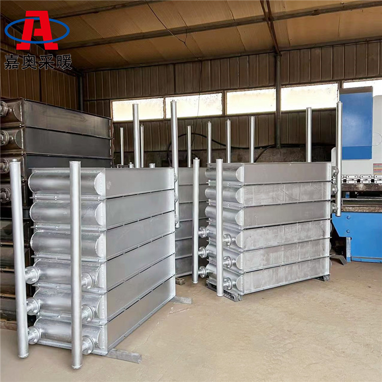 科技园用钢管铝翅片管散热器 翅片式冷凝器价格表