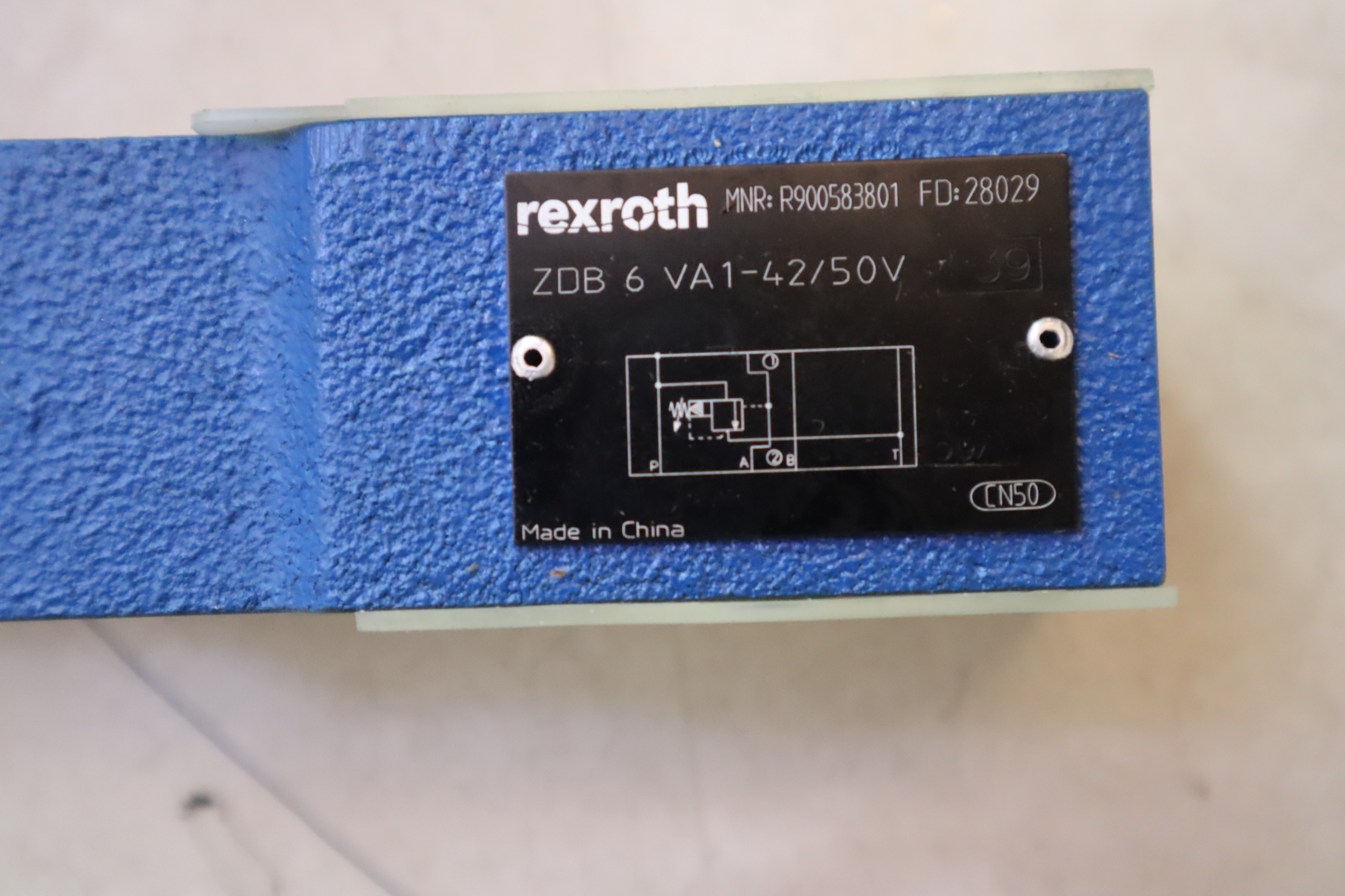 ZDB6VA1-42/50V R900583801 ZDB6VA1-4X/50V 力士乐REXROTH溢流阀