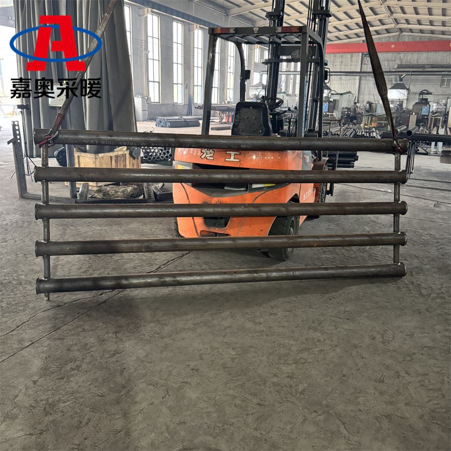 花卉大棚用DN65光排管散热器图文详情