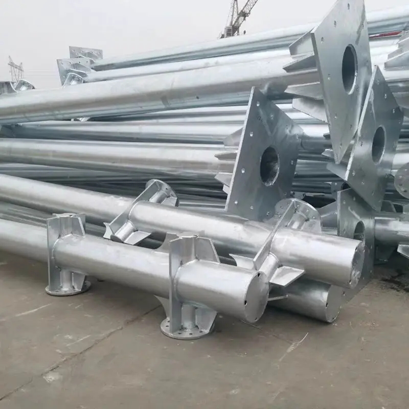 厂家供应 道路指示牌 双悬臂交通标志杆随时来电咨询