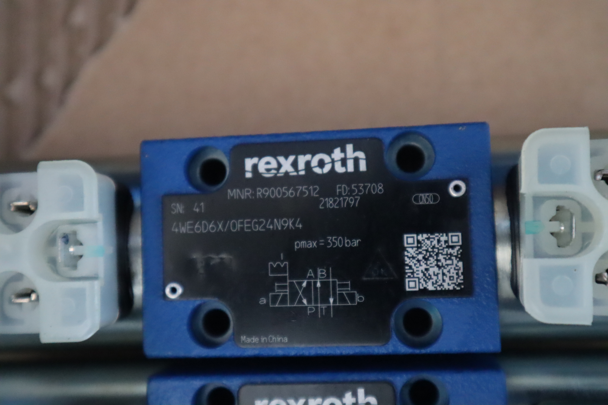 4WE6D6X/OFEG24N9K4 R900567512 4WE6D62/OFEG24N9K4 REXROTH