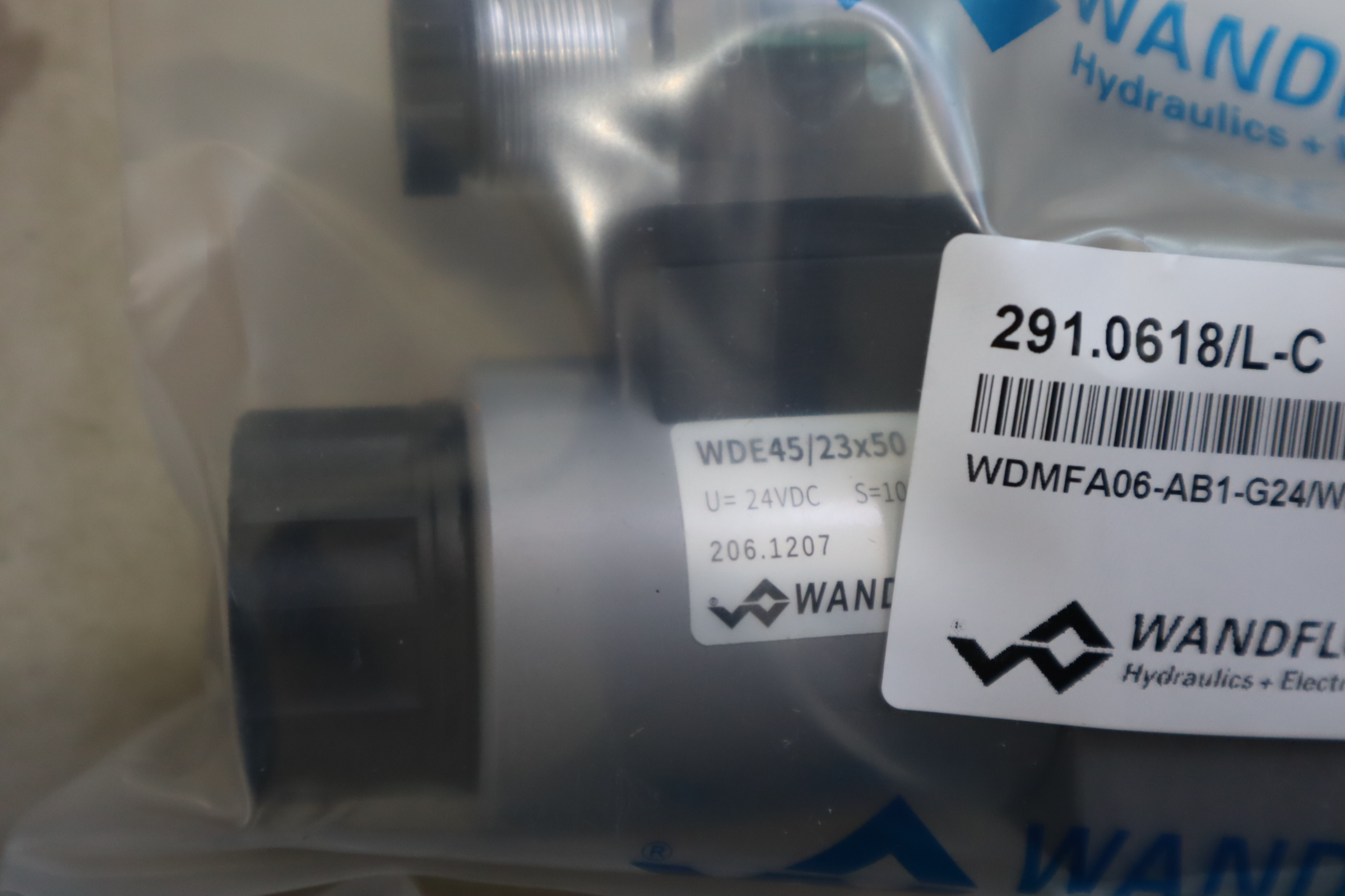 WDMFA06-AB1-G24/WD-LC 瑞士WANDFLUH万福乐电磁阀 WDE45/23X50