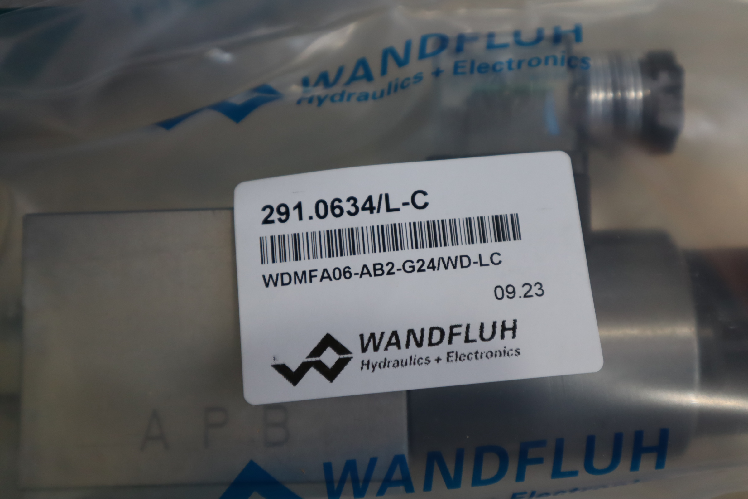 WDMFA06-AB2-G24/WD-LC 瑞士WANDFLUH万福乐电磁阀 WDE45/23X50