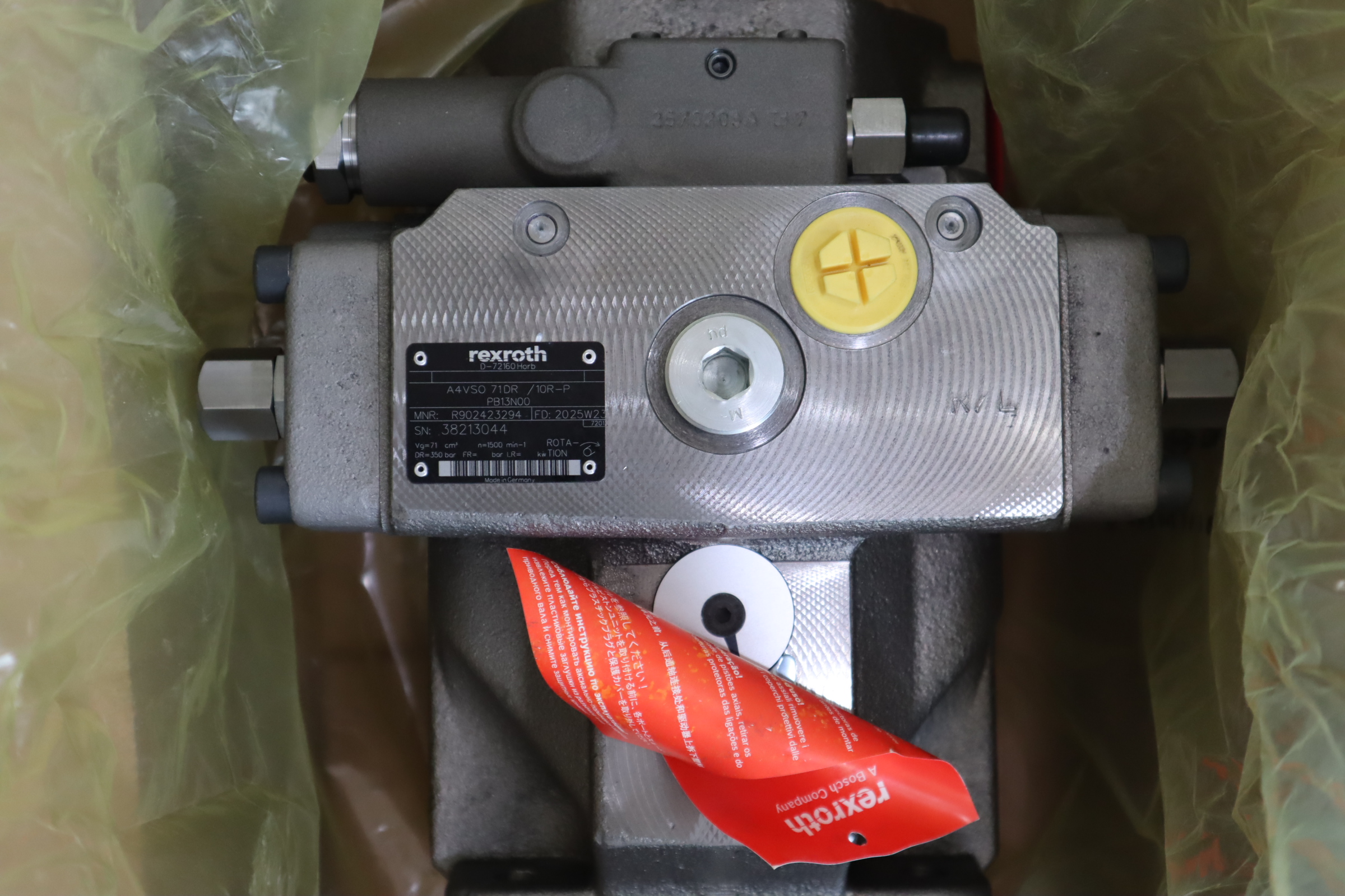 A4VSO71DR/10R-PPB13N00 R902423294 力士乐柱塞泵