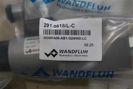 WDMFA06-AB1-G24/WD-LC 瑞士WANDFLUH万福乐电磁阀 WDE45/23X50