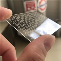 高端玻璃白片激光切割加工