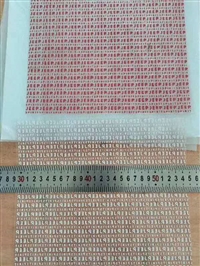 刻字膜激光打标机，全自动刻字膜激光打标机 服装LOGO商标切割设备