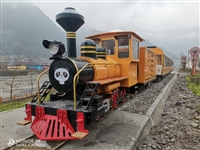 四川大熊猫轨道观光小火车 正式上线了