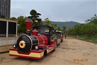 浙江长兴太湖龙之梦动物园的小火车