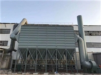 脉冲布袋除尘器安装现场