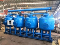 浅层砂过滤器、保安精密过滤器使用现场视频