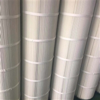 除尘滤筒批量生产产品展示