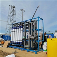 超滤反渗透设备安装现场