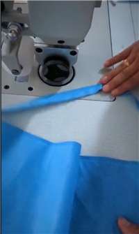 花边机缝合手术衣