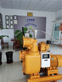 无堵塞抽粪泵抽猪粪视频