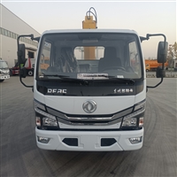 蓝牌随车吊4吨3节臂实拍视频