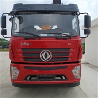 东风天锦D3后八轮 徐工12吨吊机实拍视频