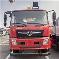 东风D3V单桥上装徐工G系列8吨随车吊