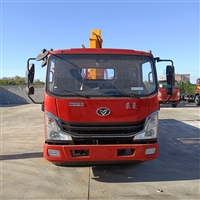 重汽豪曼单桥6.3吨随车吊 园林绿化自备吊 苗木工程专用