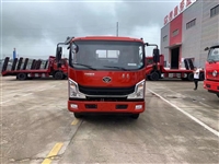 重汽豪曼蓝牌平板拖车