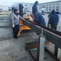 黑龙江齐齐哈尔多功能槽钢煨弯机 隧道200H型钢冷弯成型机