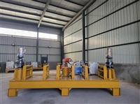 北京325型管材弯管机 隧道涵洞100角铁拉弯机