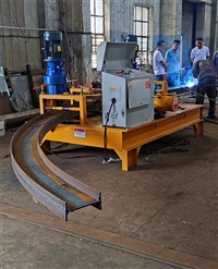 重庆型钢加工75角钢煨弯机 隧道涵洞拱架支护弯拱机