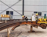 青海海北不锈钢角钢卷圆机 25号U型棚冷弯机