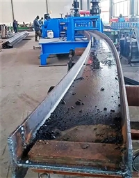 湖南株洲80槽钢握弯机 五轮角钢滚弯机器