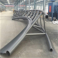 湖北荆州加工200H钢角钢折弯机 卧式U型钢支架整形机