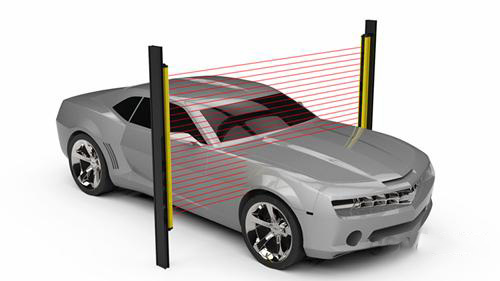 东莞在线车辆计数光幕接线图