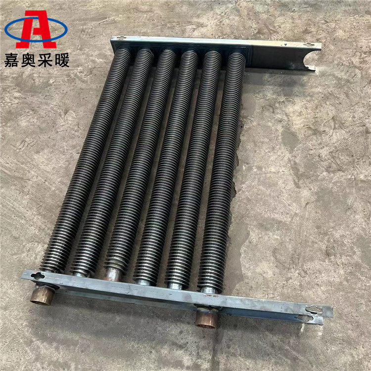 厂房车间用不锈钢翅片管散热器 暖气片高频焊翅片管无缝管加工