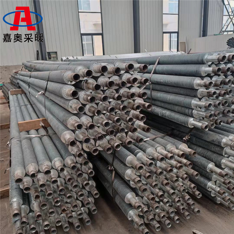 苗圃用钢制铝翅片管 翅片管冷凝器厂家报价