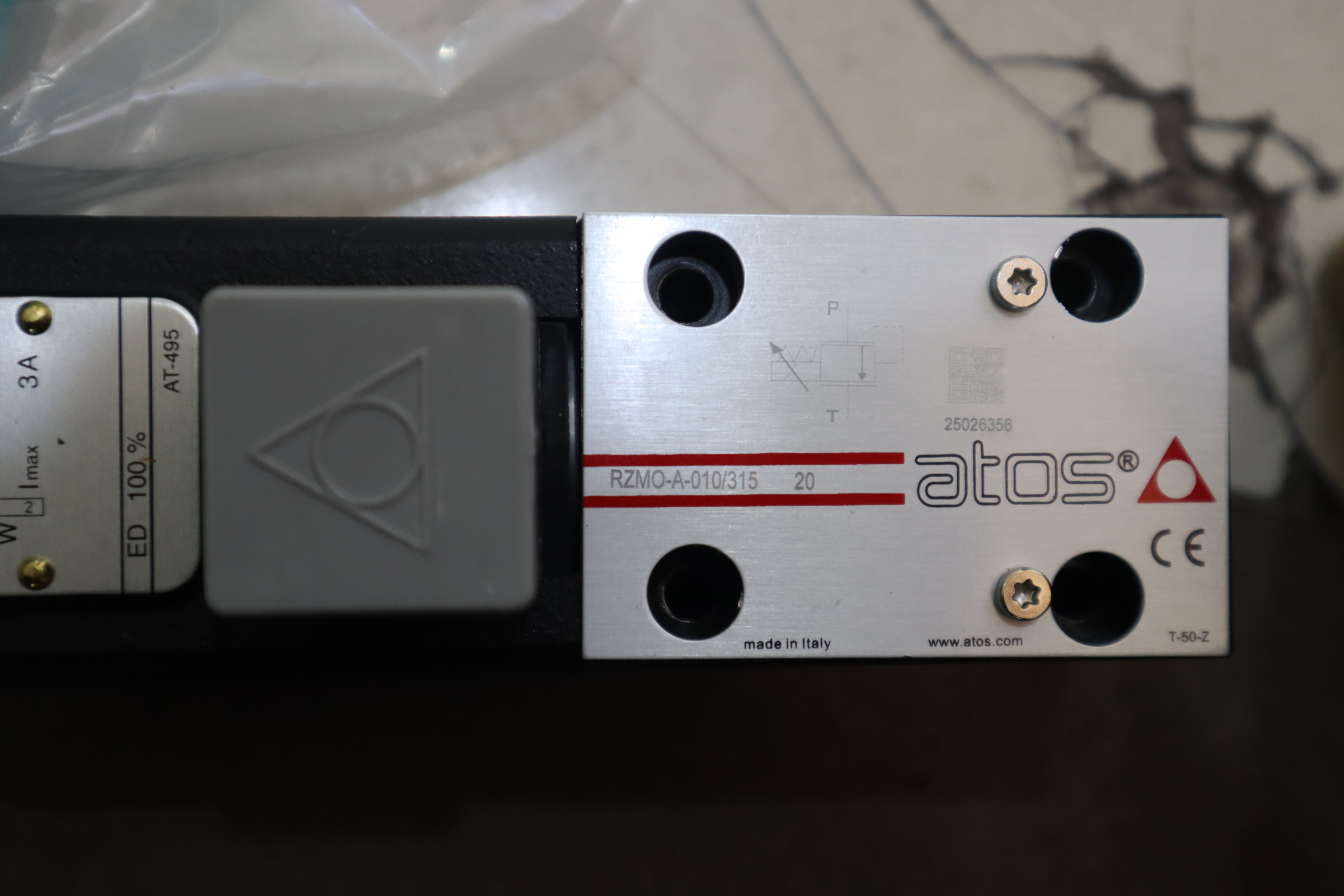 RZMO-A-010/315 20 意大利阿托斯ATOS比例阀伺服阀