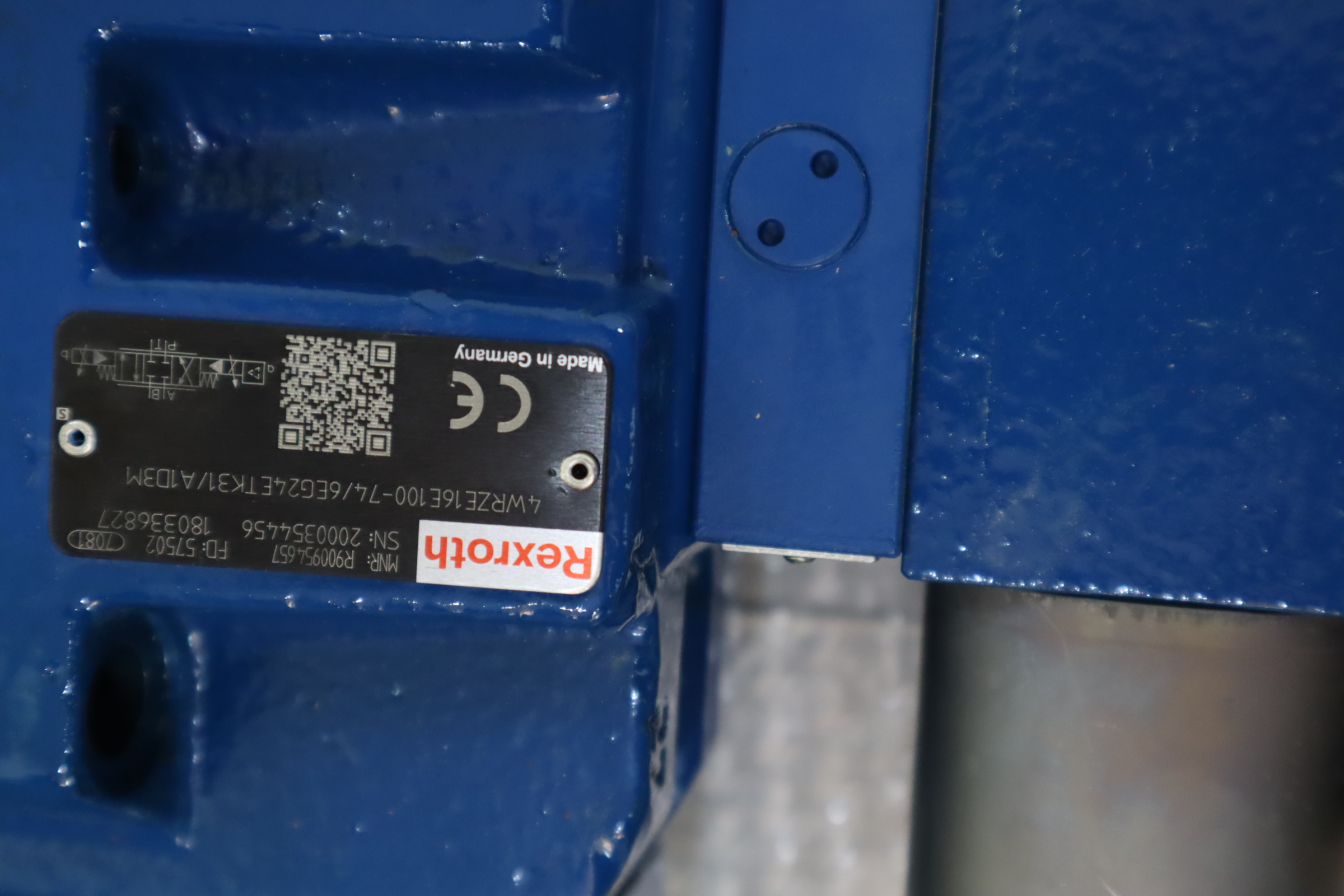 4WRZE16E100-74/6EG24ETK31/A1D3M R900954657 力士乐REXROTH阀