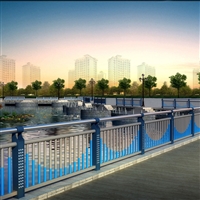 防撞河道护栏 城市景观护栏 城市桥梁防撞护栏生产厂家