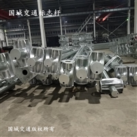 标志杆加班装车