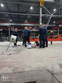 钢板型材抛丸清理机安装调试