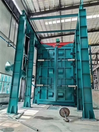 煤矿机械抛丸除锈设备 非标抛丸机定制 质保三年