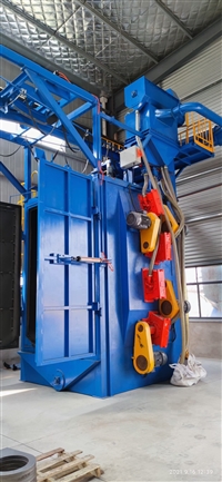 吊钩式抛丸机型号 分为双钩和单钩  可根据工件大小定制