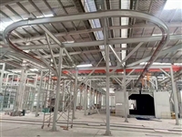 大型吊钩通过式抛丸清理机